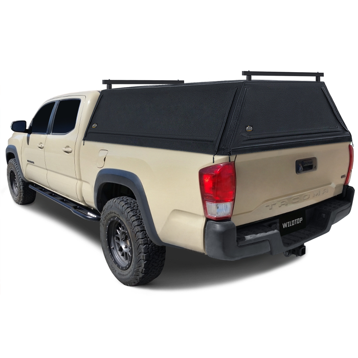 WildTop Soft Truck Cap for 2016-2023 3rd Gen Toyota Tacoma 6ft Bed (73.7 in)
