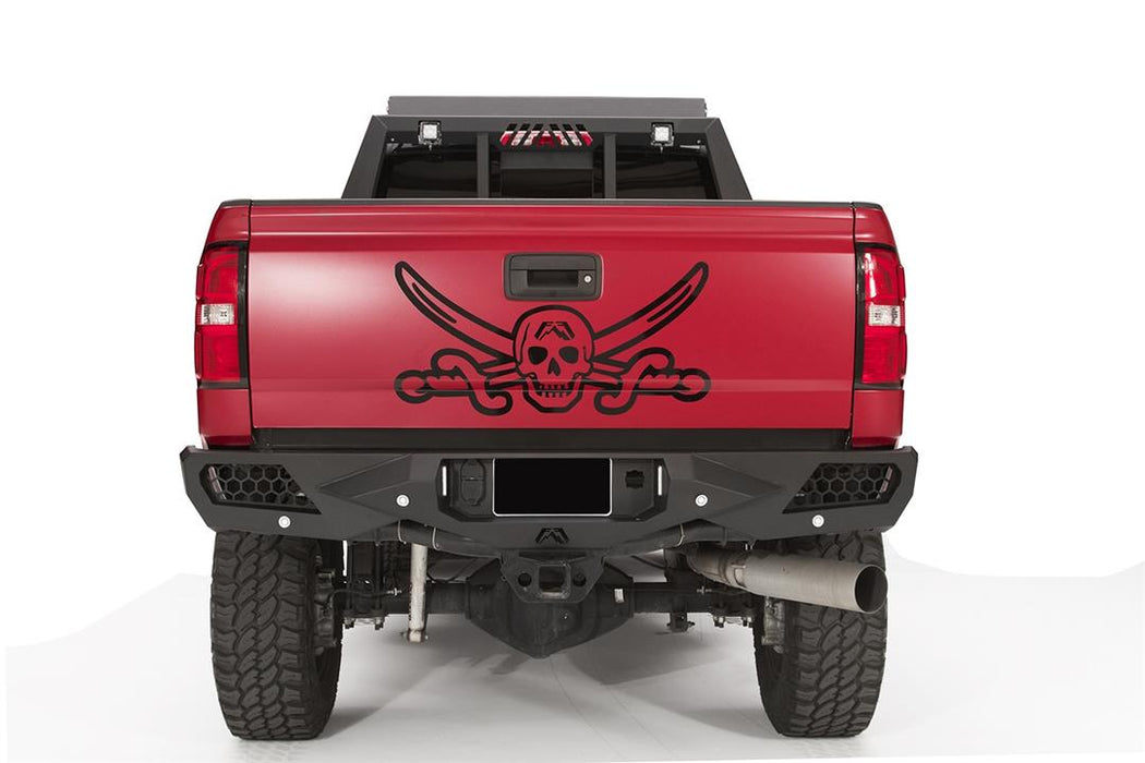 Fab Fours Vengeance Rear Bumpers For 2015-2019 Chevrolet/GMC Silverado/Sierra 2500/3500 - CH15-E3051-1