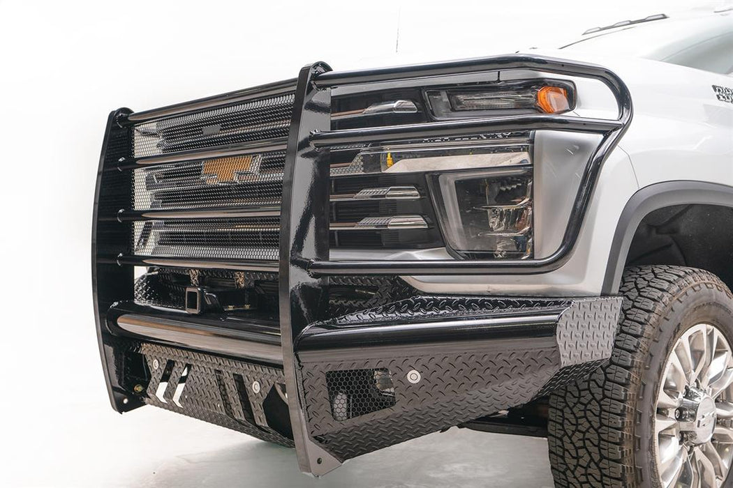 Fab Fours Black Steel Front Bumpers