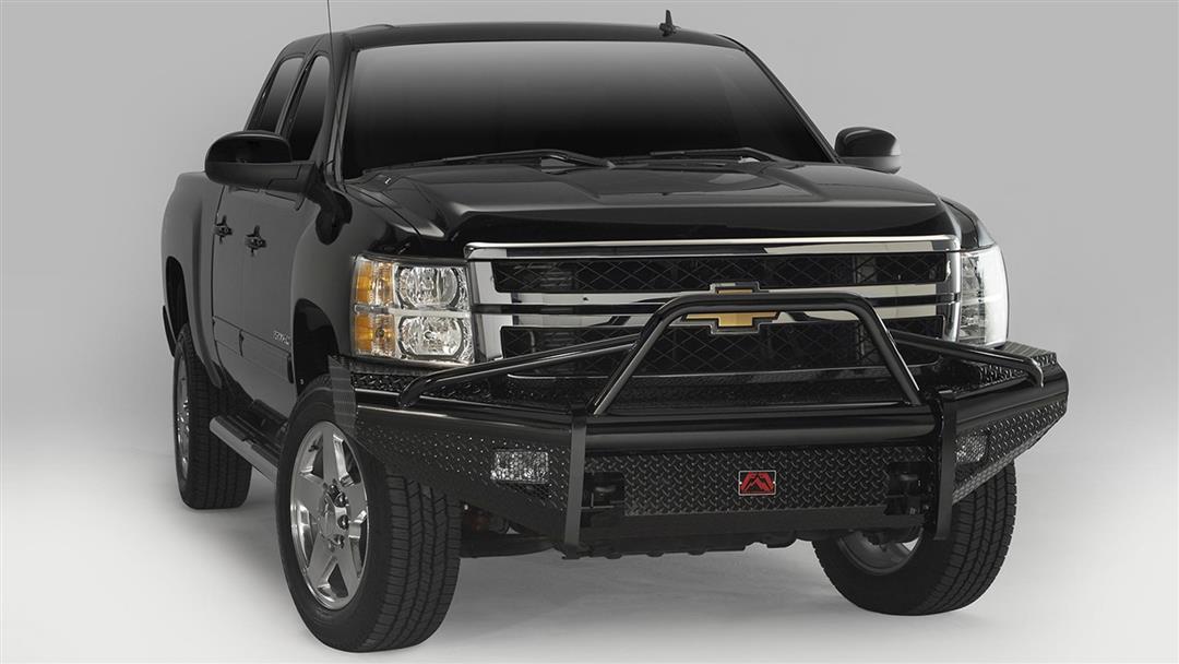 Fab Fours Black Steel Front Bumpers For 2020-2023 Chevrolet Silverado 2500/3500