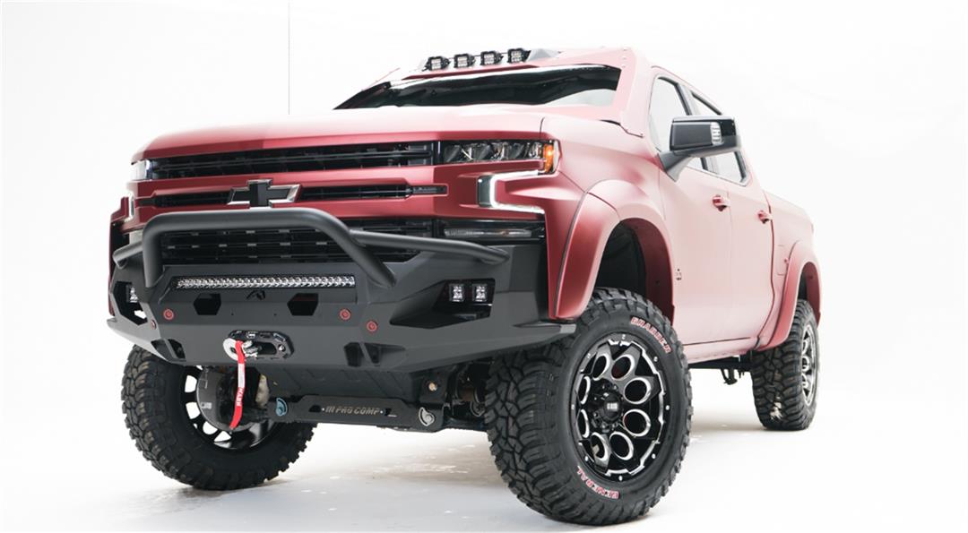 Fab Fours Matrix Front Bumpers For 2019-2021 Chevrolet Silverado 1500 & 2022 LD