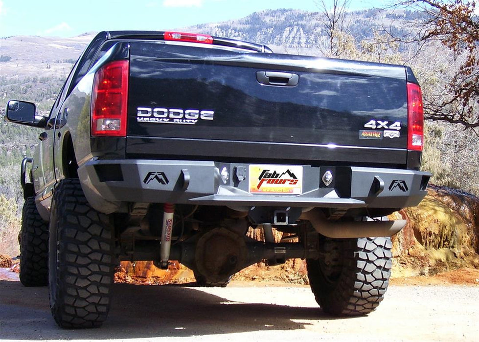 Fab Fours Premium Rear Bumpers For 2003-2009 Dodge RAM 2500/3500 - DR03-W1050-1