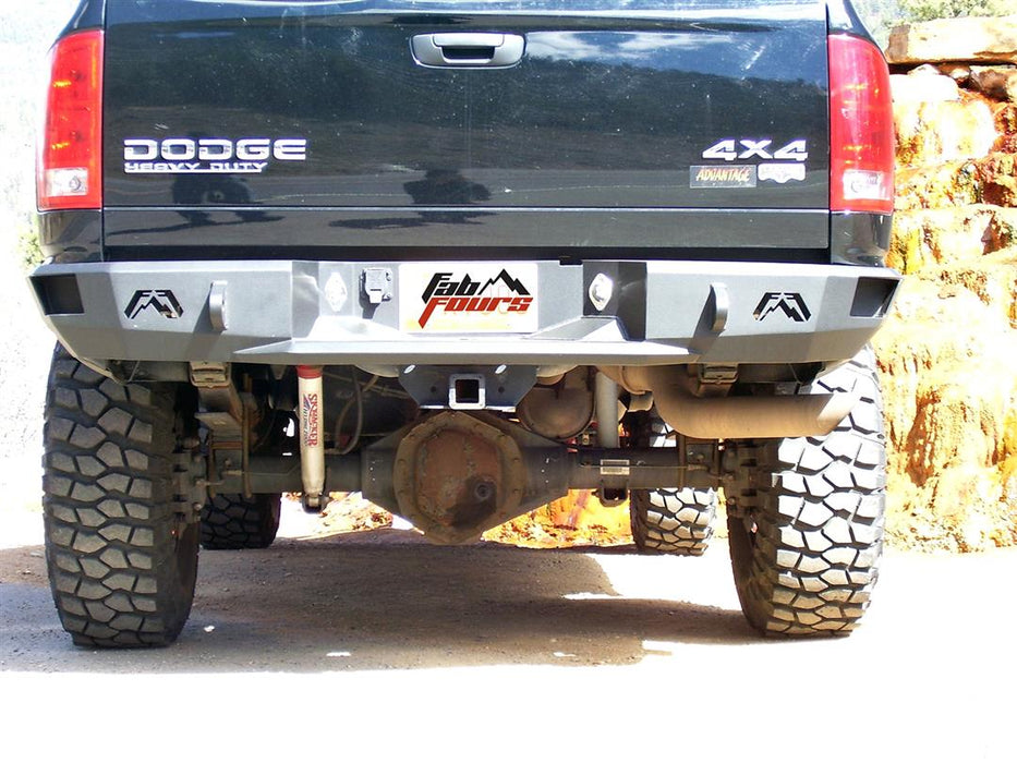 Fab Fours Premium Rear Bumpers For 2003-2009 Dodge RAM 2500/3500 - DR03-W1050-1