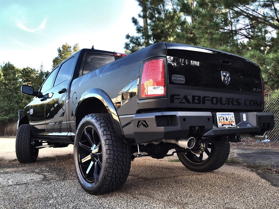 Fab Fours Premium Rear Bumpers For 09-18 Dodge RAM 1500, 19-24 Classic & 10-18 2500/3500