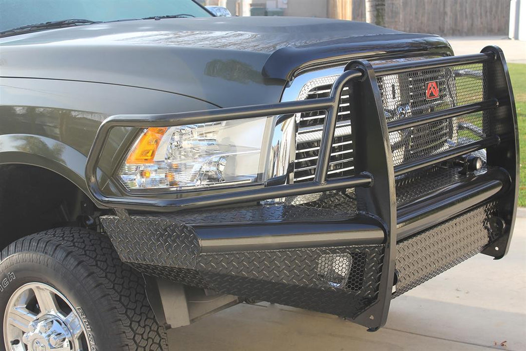 Fab Fours Black Steel Front Bumpers For 2010-2018 RAM 2500/3500