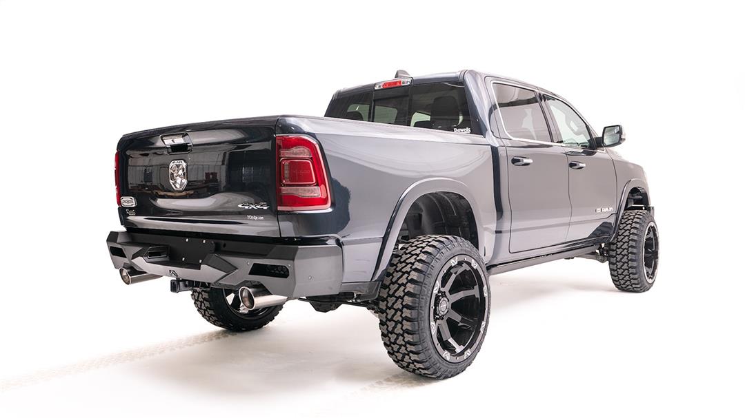 Fab Fours Vengeance Rear Bumpers For 2019-2024 RAM 1500 - DR19-E4251-1