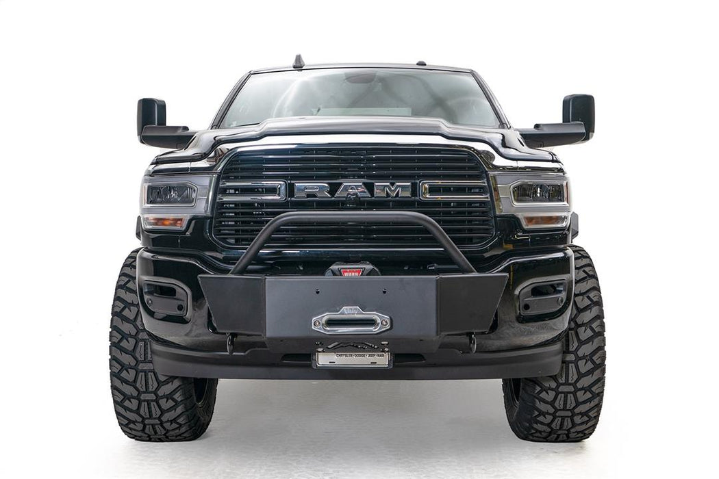 Fab Fours Winch Mount Front Bumpers For 2019-2024 RAM 2500/3500 - DR19-N4460-1