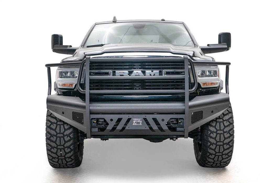 Fab Fours Black Steel Elite Front Bumpers For 2019-2024 RAM 2500/3500
