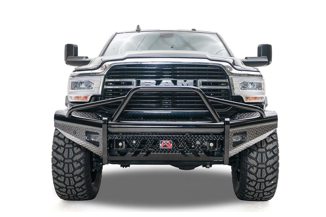Fab Fours Black Steel Front Bumpers For 2019-2024 RAM 2500/3500