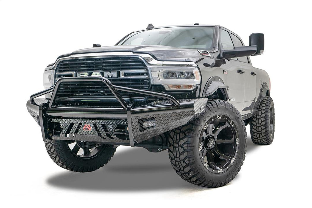 Fab Fours Black Steel Front Bumpers For 2019-2024 RAM 2500/3500