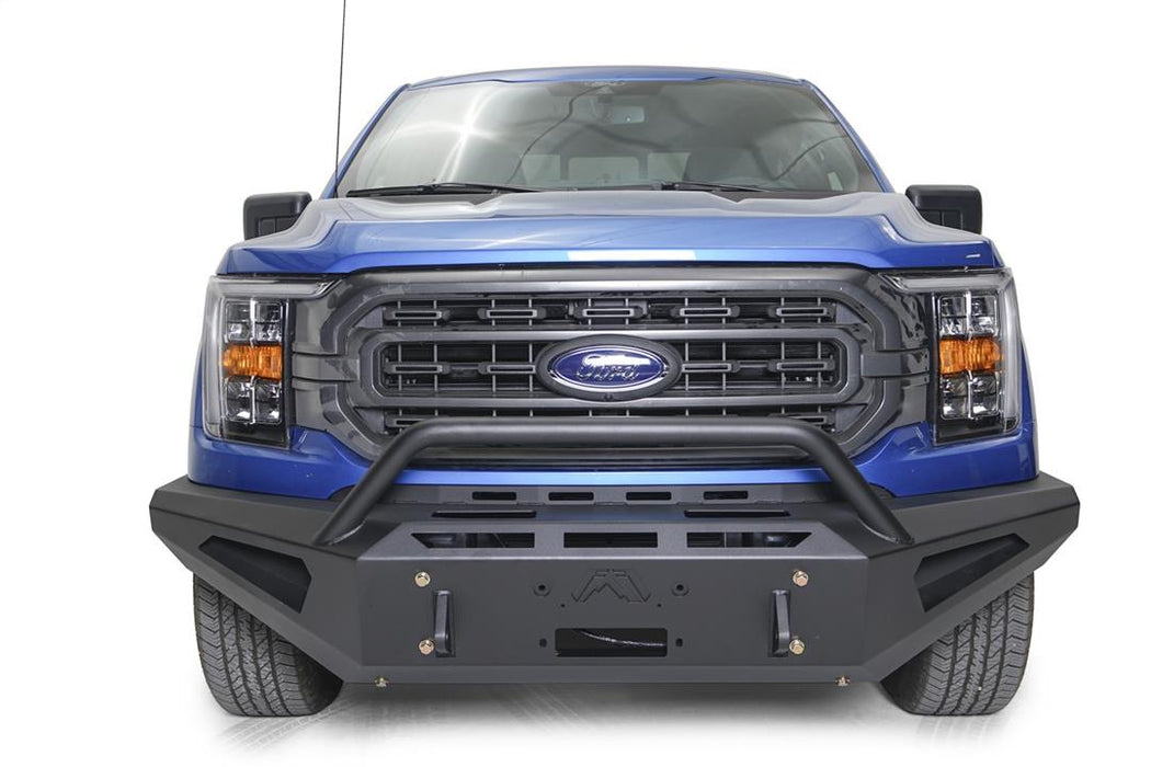 Fab Fours Red Steel Front Bumpers