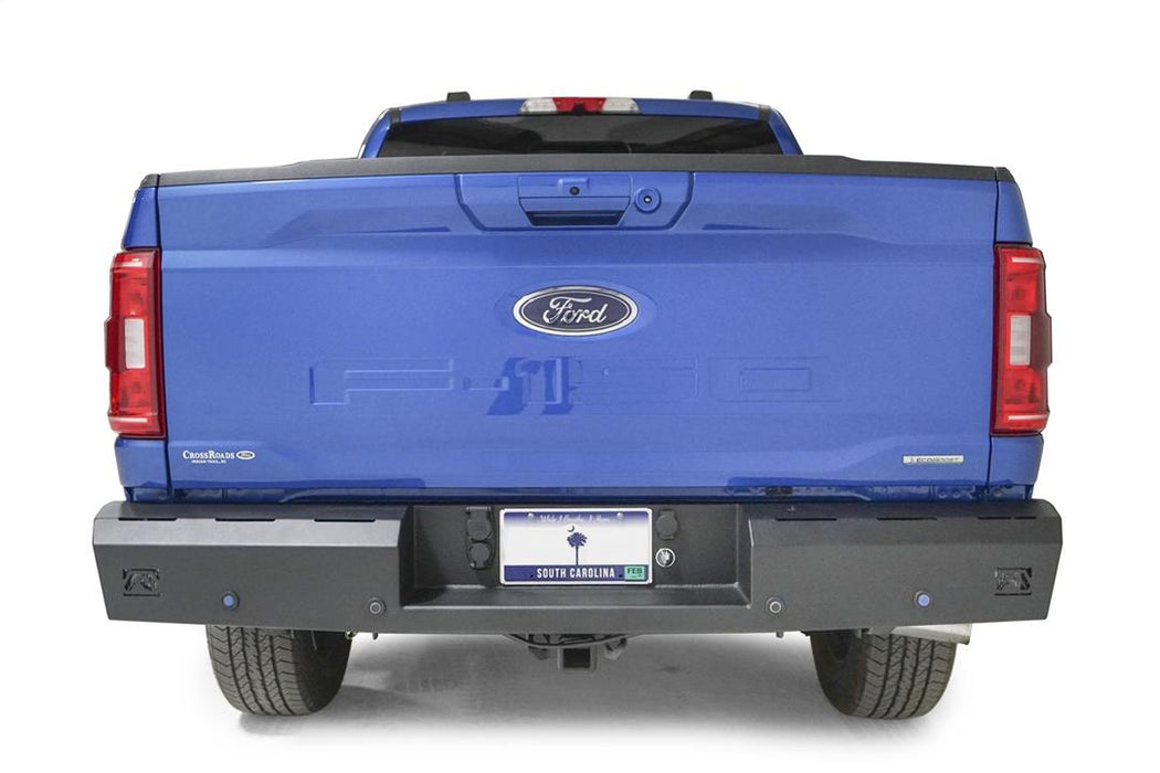 Fab Fours Red Steel Rear Bumpers For 2021-2023 Ford F-150 - FF21-RT5150-1