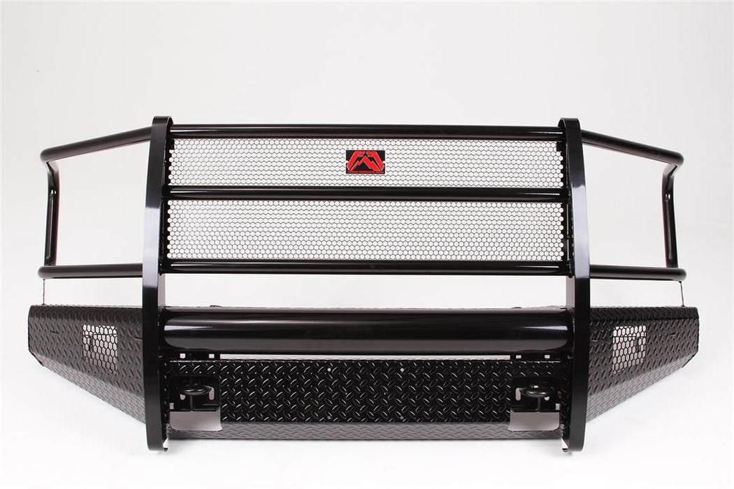 Fab Fours Black Steel Front Bumpers For 2015-2017 Ford F-150