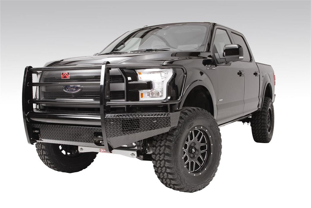 Fab Fours Black Steel Front Bumpers