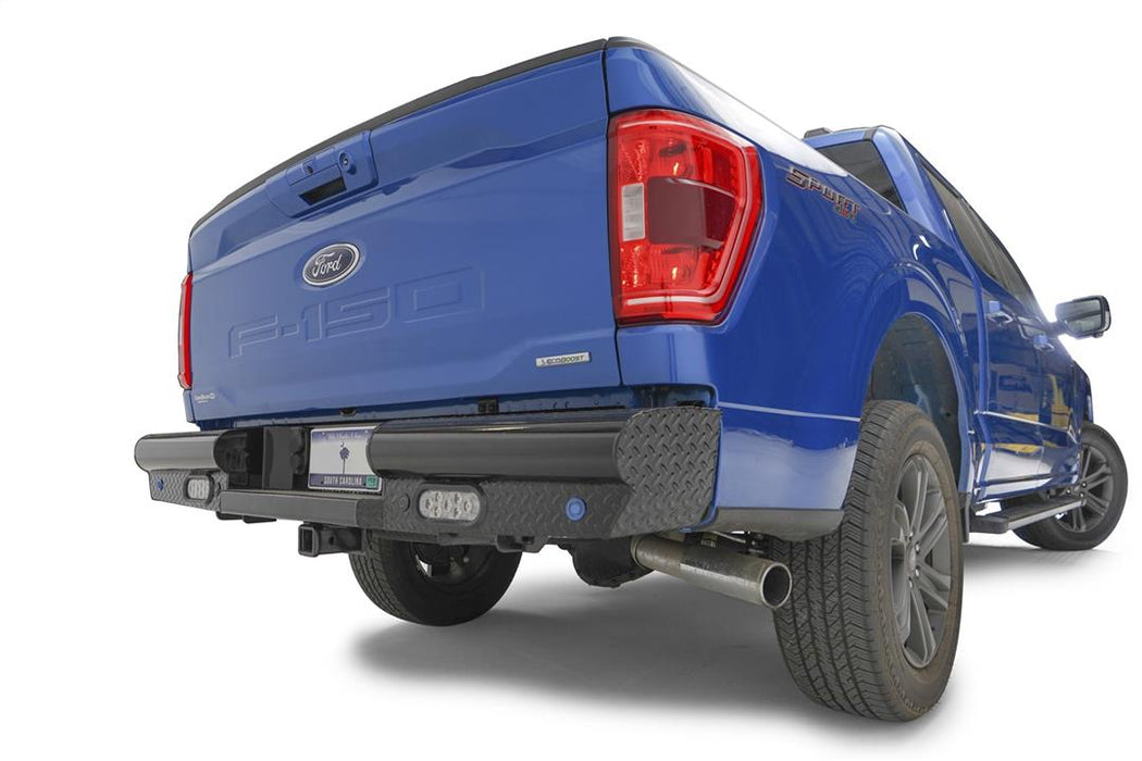 Fab Fours Black Steel Rear Bumpers