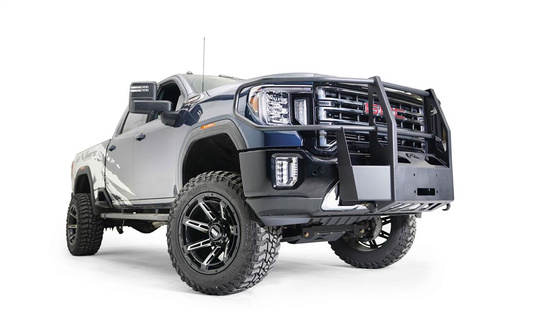 Fab Fours Winch Mount Front Bumpers For 2020-2023 GMC Sierra 2500/3500