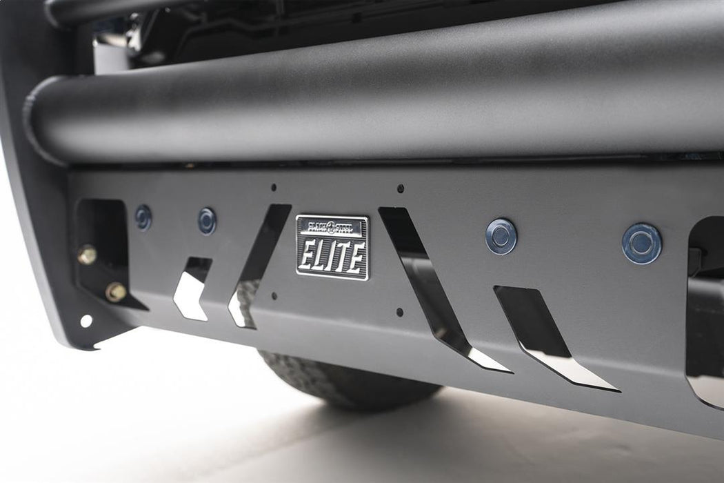 Fab Fours Black Steel Elite Front Bumpers For 2020-2023 GMC Sierra 2500/3500