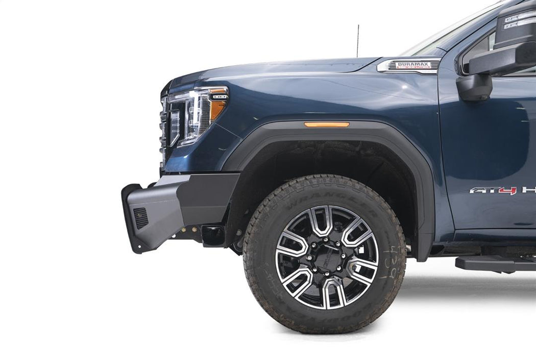 Fab Fours Black Steel Elite Front Bumpers For 2020-2023 GMC Sierra 2500/3500