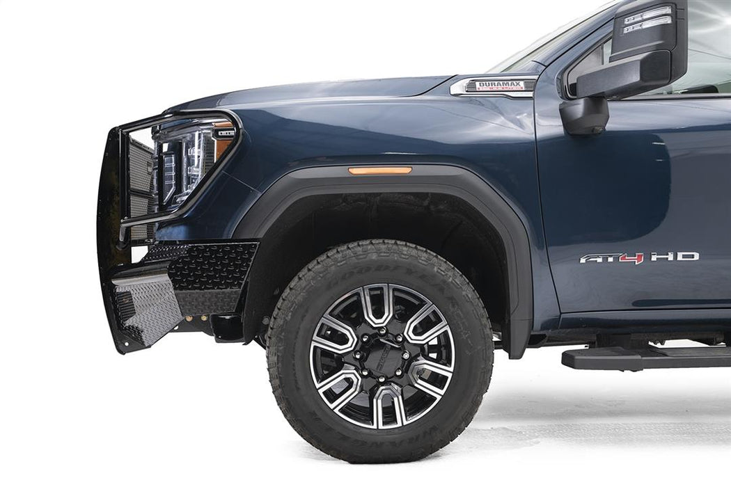 Fab Fours Black Steel Front Bumpers For 2020-2023 GMC Sierra 2500/3500