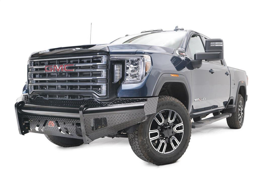 Fab Fours Black Steel Front Bumpers For 2020-2023 GMC Sierra 2500/3500