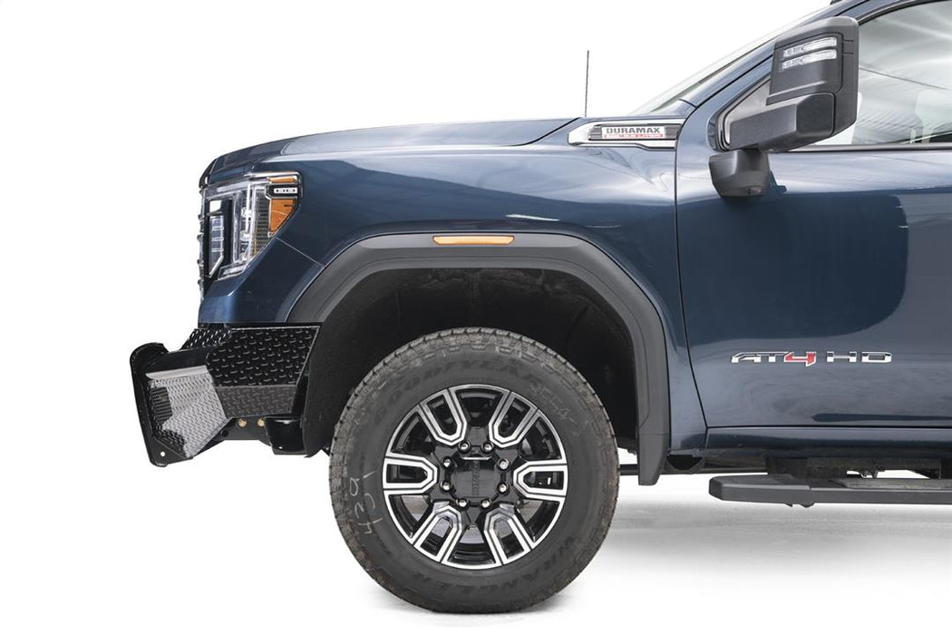 Fab Fours Black Steel Front Bumpers For 2020-2023 GMC Sierra 2500/3500