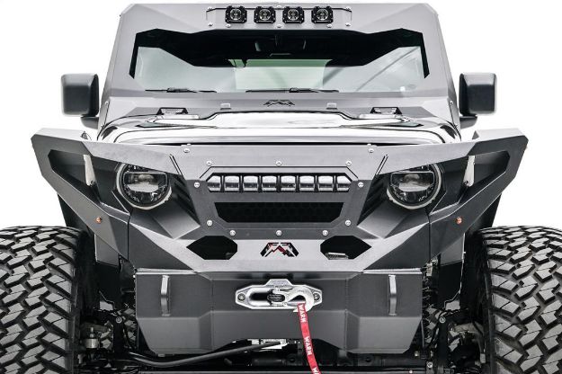Fab Fours Grumper Light Bar Mount For 2020-2026 Jeep Gladiator 5' Bed - GR4606-1