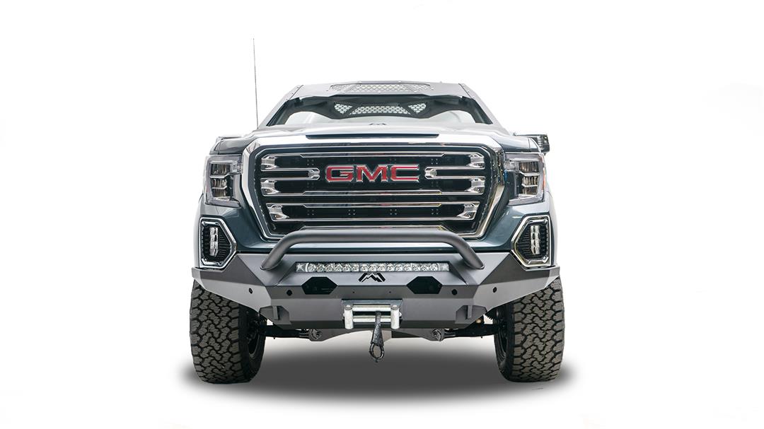 Fab Fours Matrix Front Bumpers For 2019-2021 GMC Sierra 1500 & 2022 LTD