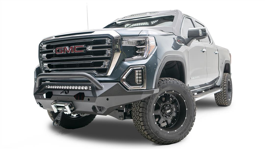 Fab Fours Matrix Front Bumpers For 2019-2021 GMC Sierra 1500 & 2022 LTD