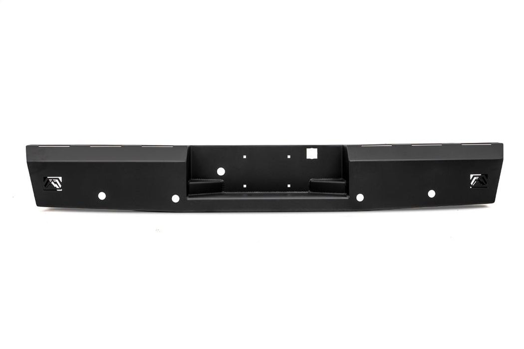 Fab Fours Red Steel Rear Bumpers For 2003-2007 Chevrolet/GMC Silverado/Sierra 2500/3500 & 07 Classic- CH05-RT1250-1
