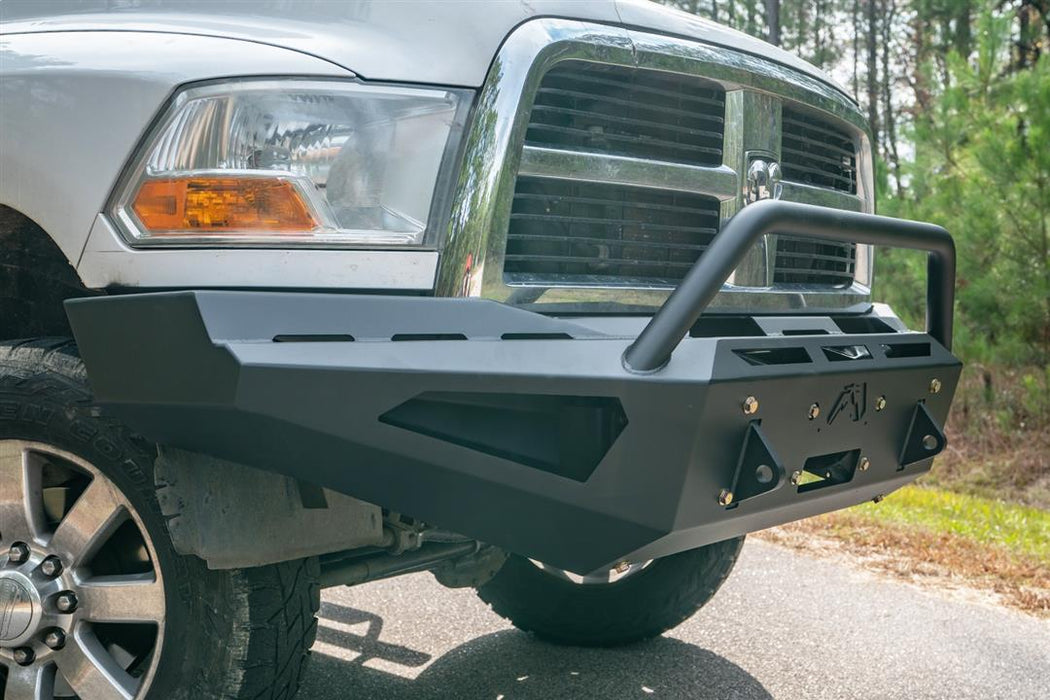Fab Fours Red Steel Front Bumpers For 2010-2018 RAM 2500/3500 - DR10-RS2962-1