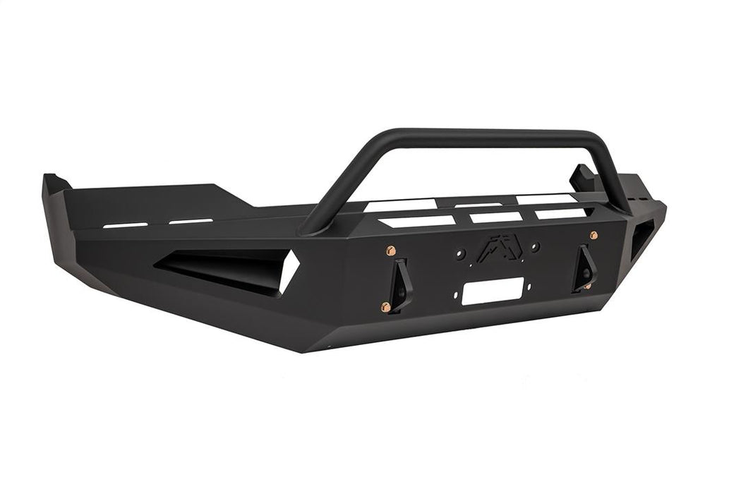 Fab Fours Red Steel Front Bumpers For 2013-2018 RAM 1500 & 2019-2024 Classic - DR13-RS2462-1