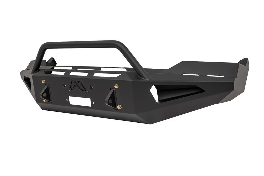 Fab Fours Red Steel Front Bumpers For 2013-2018 RAM 1500 & 2019-2024 Classic - DR13-RS2462-1