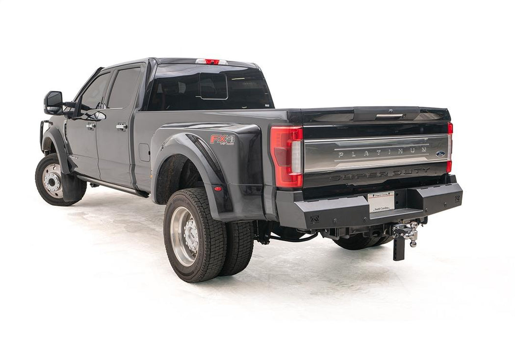 Fab Fours Red Steel Rear Bumpers For 2017-2022 Ford F-250/350 - FS17-RT4150-1