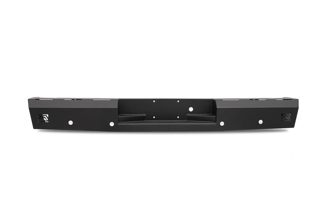 Fab Fours Red Steel Rear Bumpers