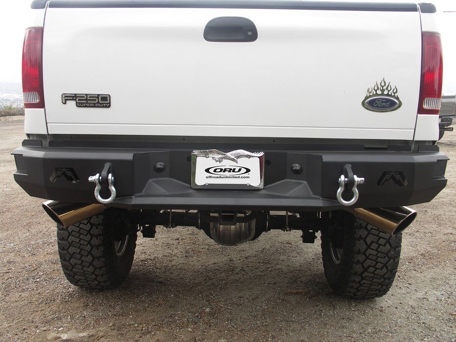 Fab Fours Premium Rear Bumpers For 1999-2016 Ford F-250/350/450