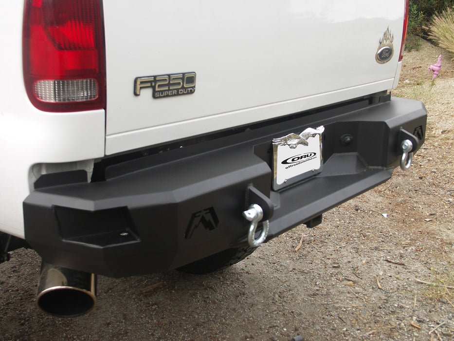Fab Fours Premium Rear Bumpers For 1999-2016 Ford F-250/350/450