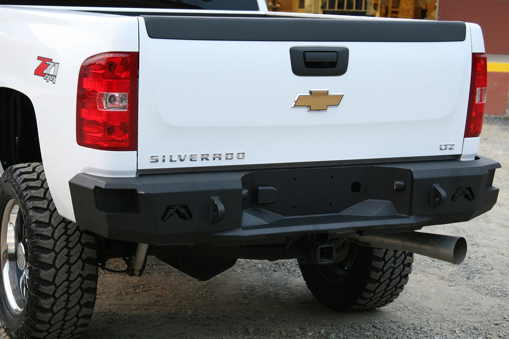 Fab Fours Premium Rear Bumpers For 2011-2014 Chevrolet/GMC Silverado/Sierra 2500/3500 - CH11-W2151-1