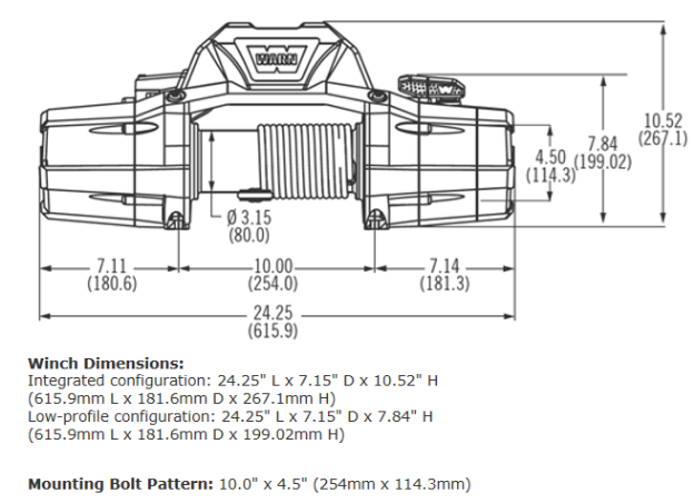 Warn ZEON 10 Winch - 88990