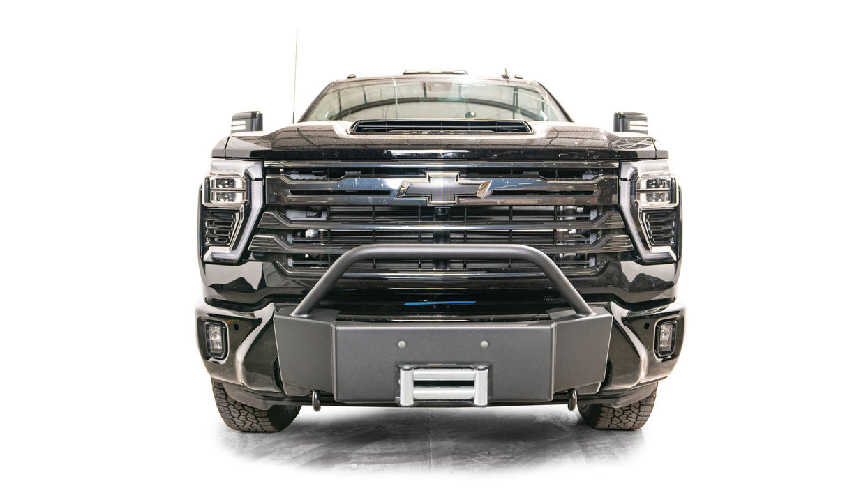 Fab Fours Winch Mount Front Bumpers For 2024-2026 Chevrolet Silverado 2500/3500