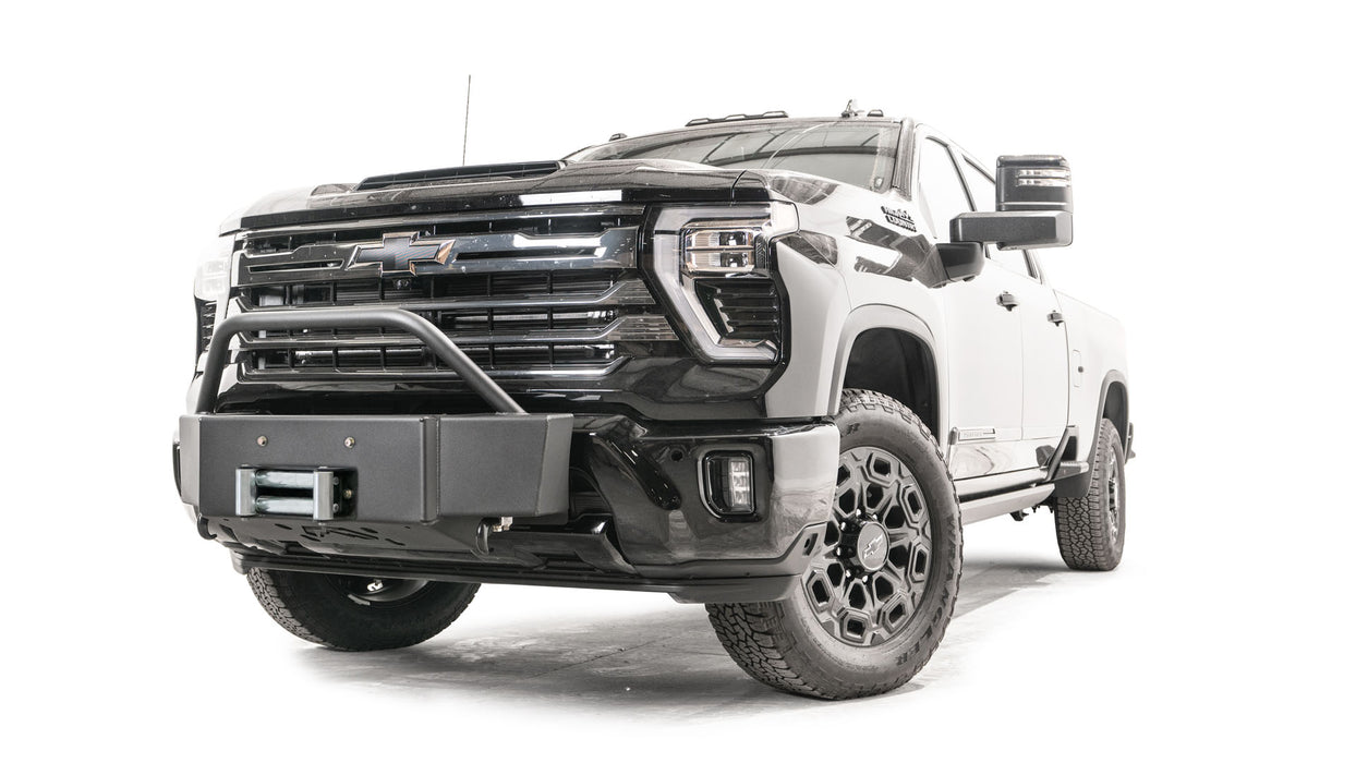 Fab Fours Winch Mount Front Bumpers For 2024-2026 Chevrolet Silverado 2500/3500