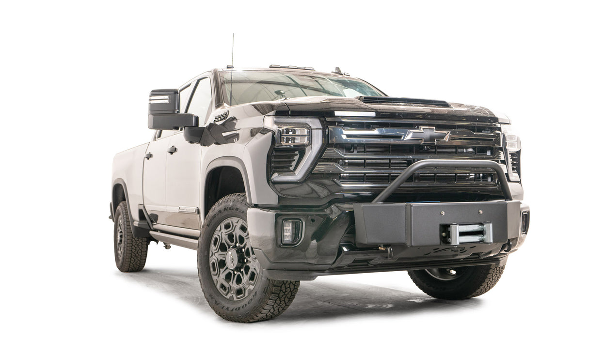 Fab Fours Winch Mount Front Bumpers For 2024-2026 Chevrolet Silverado 2500/3500