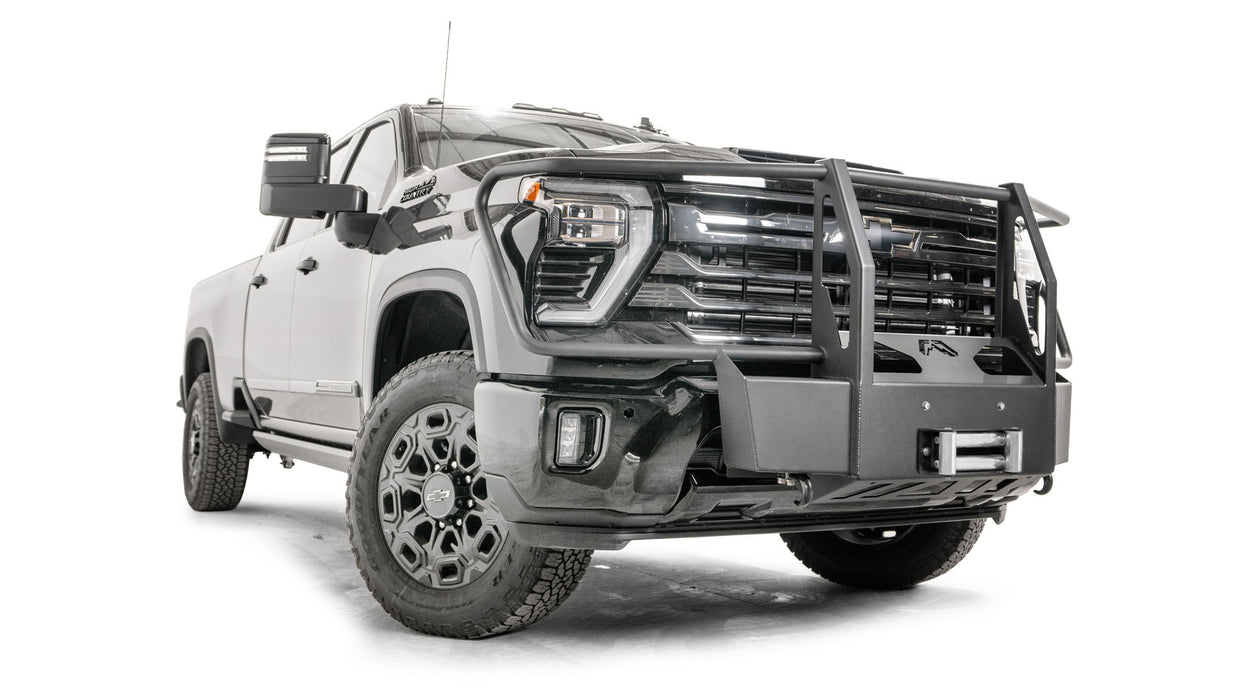Fab Fours Winch Mount Front Bumpers For 2024-2026 Chevrolet Silverado 2500/3500