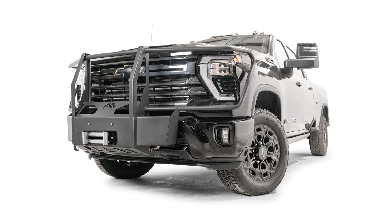 Fab Fours Winch Mount Front Bumpers For 2024-2026 Chevrolet Silverado 2500/3500