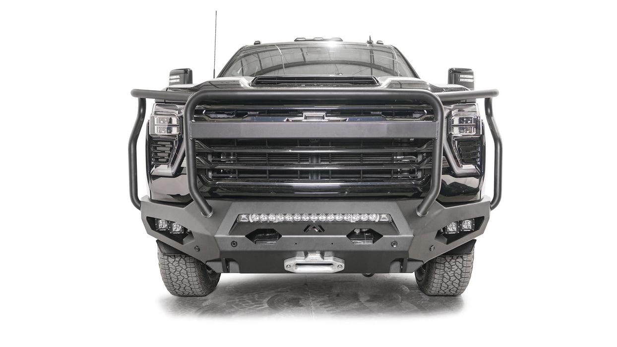 Fab Fours Matrix Front Bumpers For 2024-2026 Chevrolet Silverado 2500/3500