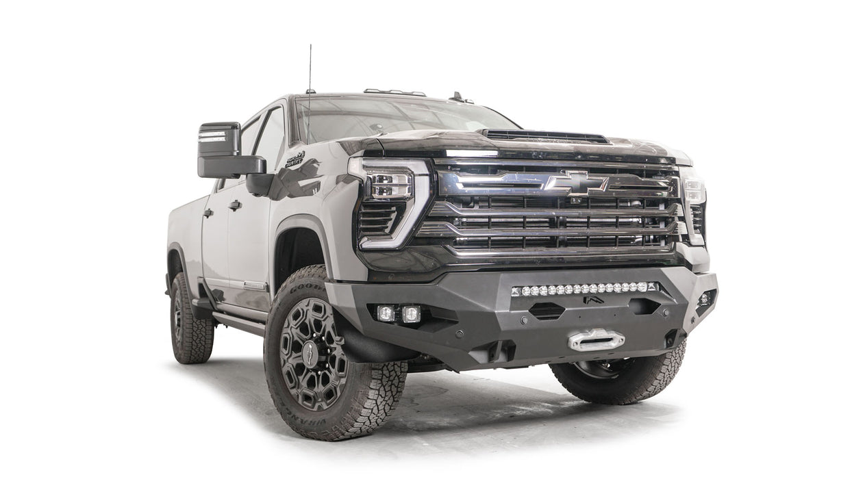 Fab Fours Matrix Front Bumpers For 2024-2026 Chevrolet Silverado 2500/3500