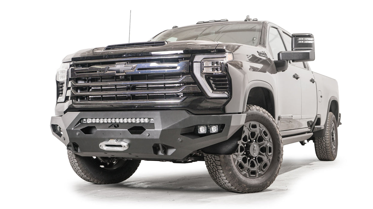 Fab Fours Matrix Front Bumpers For 2024-2026 Chevrolet Silverado 2500/3500