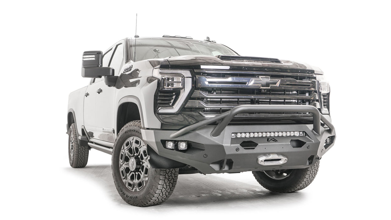 Fab Fours Matrix Front Bumpers For 2024-2026 Chevrolet Silverado 2500/3500