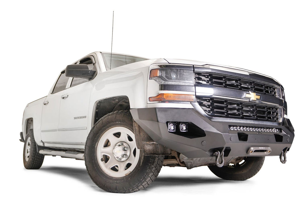 Fab Fours Matrix Front Bumpers For 2016-2018 Chevrolet Silverado 1500