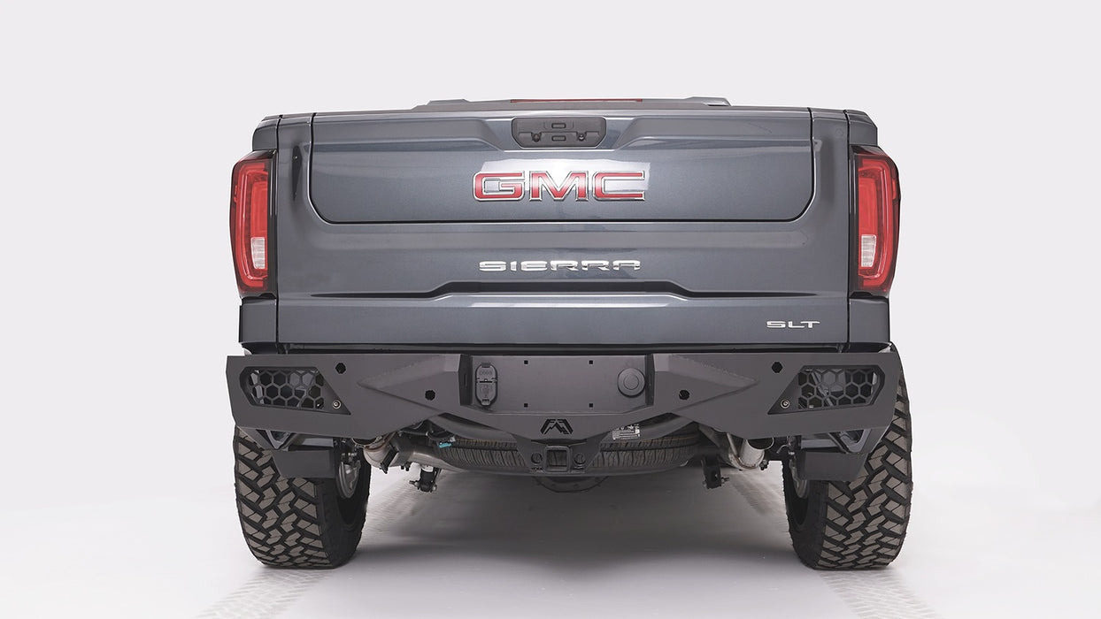 Fab Fours Vengeance Rear Bumpers For 2019-2026 Chevrolet/GMC Silverado/Sierra 1500 & 2022 LD/LTD
