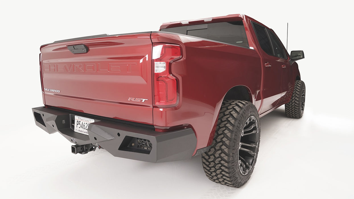 Fab Fours Vengeance Rear Bumpers For 2019-2026 Chevrolet/GMC Silverado/Sierra 1500 & 2022 LD/LTD